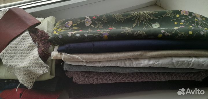 Набор отрезы и лоскуты ткани д/пошива и рукоделия