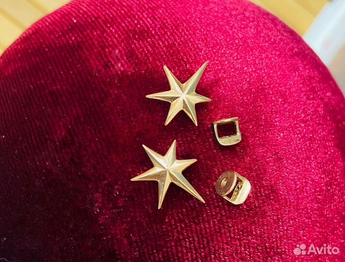 Золотые Серьги пусеты гвоздики 585