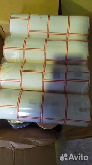 Термоэтикетки 58*60