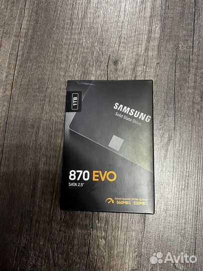 Новый SSD Samsung 870 Evo 1Tb Жесткий диск