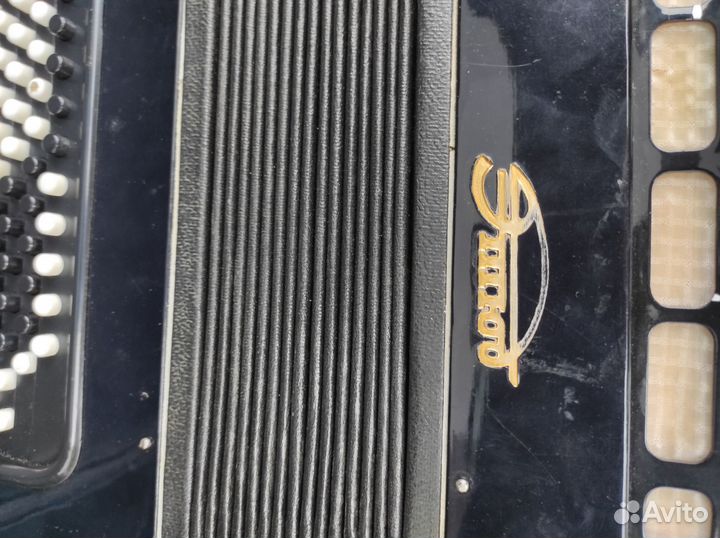 Аккордеон Юность половинка 1/2 и баян Этюд