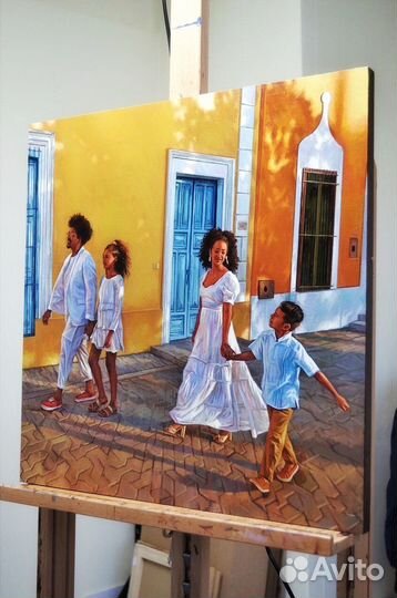 Картины и портреты ручная работа маслом