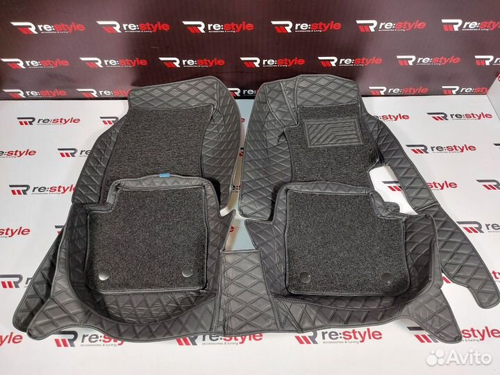 Ковры салона 3D Subaru Impreza 12-16г N2678