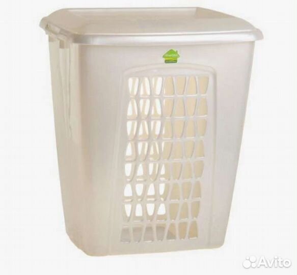 Корзина для белья с крышкой «Молетта», 45 л