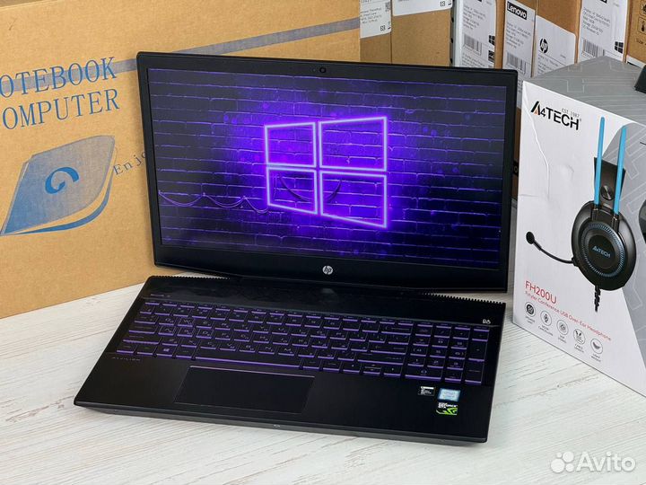 Игровой HP Pavilion 15 i5+GTX+16GB DDR4