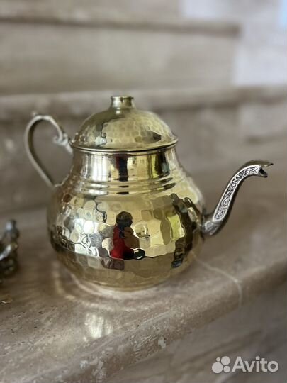 Заварочный чайник латунный