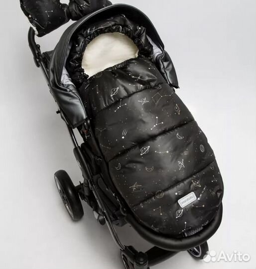 Зимний конверт в коляску