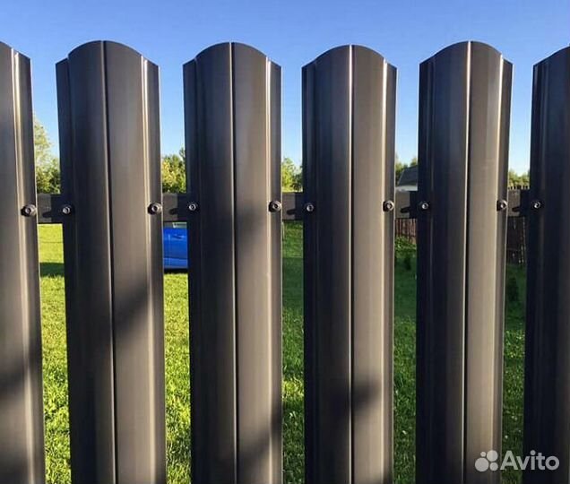 Металлический штакетник с доставкой