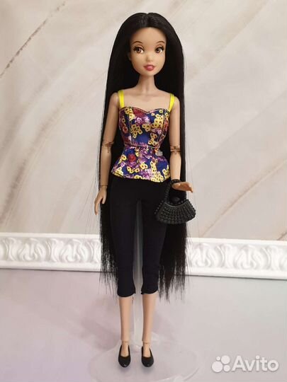 Кукла Белоснежка дисней с длинными волосами