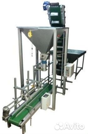 Линия для фасовки пеллет полуавтоматическкая