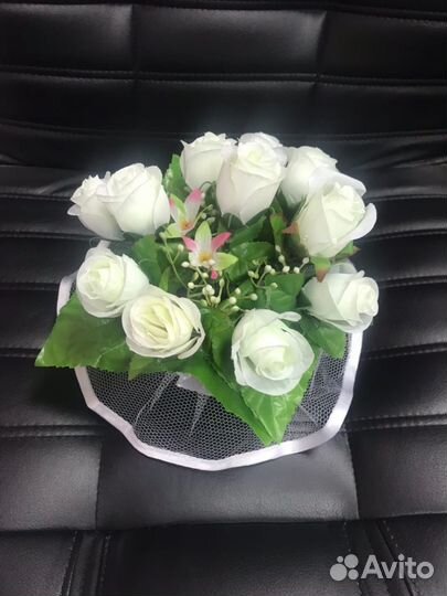 Украшение для стола свадебного, праздничного цветы