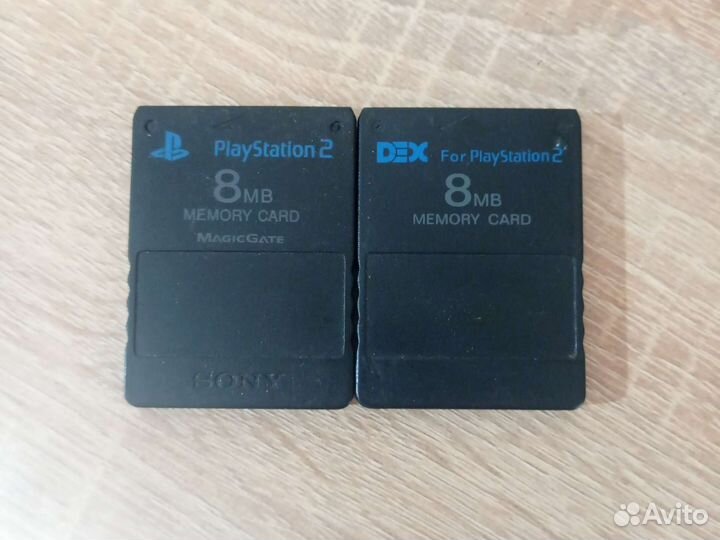 Карты памяти Sony PS2