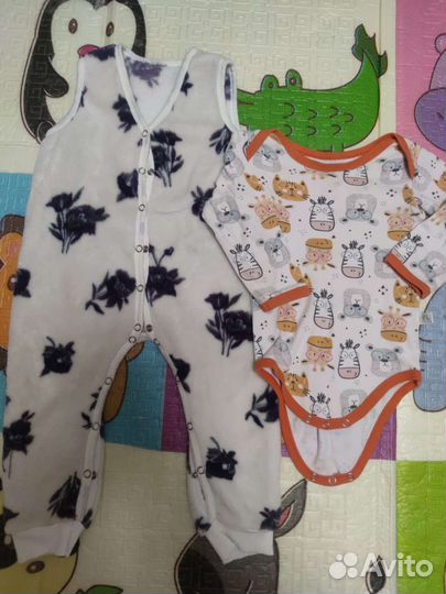 Вещи пакетом на девочку 68-80