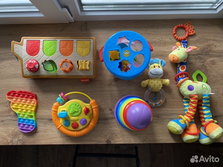 Развивающие игрушки пакетом