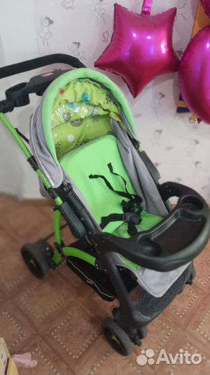 Коляска с перекидной ручкой