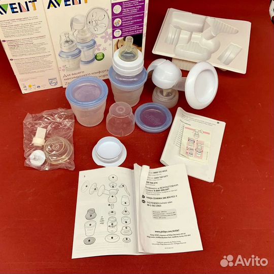 Молокоотсос avent ручной