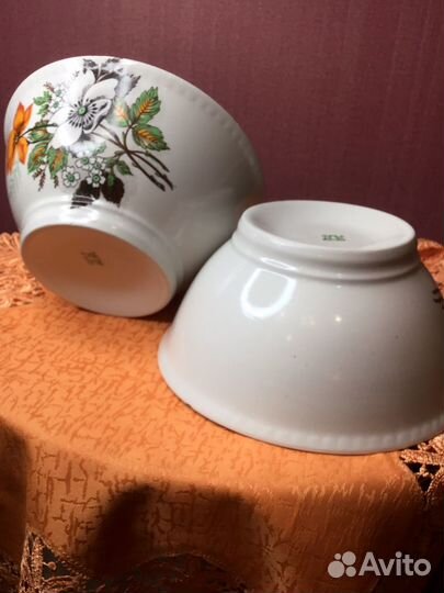 Два салатника СССР фарфор
