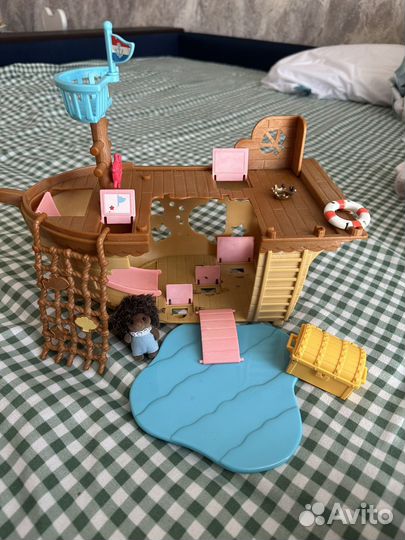 Ежик, корабль sylvanian families