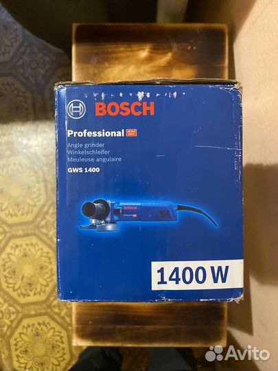 Болгарка Bosch GWS 1400