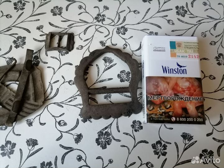 Пряжка для ремня старинная