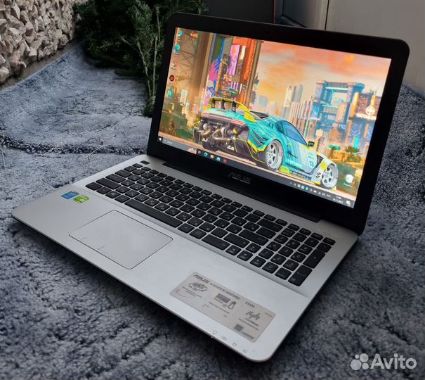 Мощный ноутбук asus i7/840M/8озу/240ssd