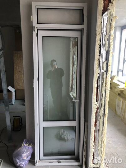 Дверь балконная + окно