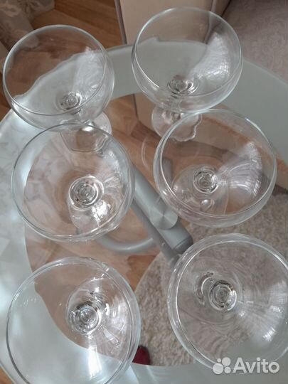 Фужеры под мартини, мороженое