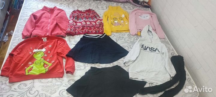 Вещи пакетом на девочку 6 лет