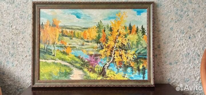 Картина маслом на холсте пейзаж