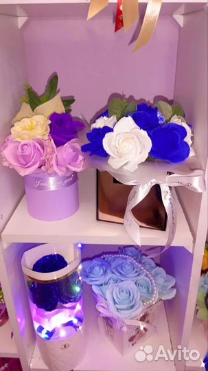 Подарки цветы букеты из мыла