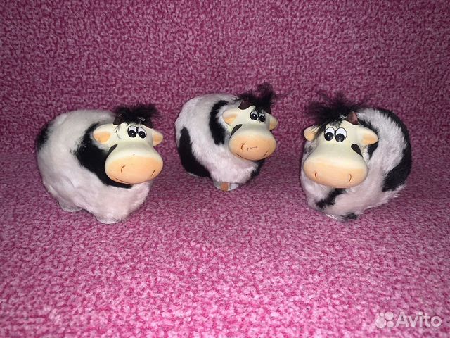 Сувенир, фигурка «Плюшевая корова»