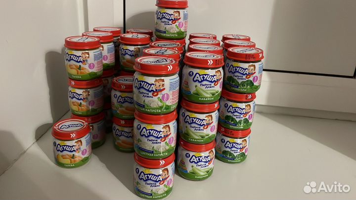 Овощное пюре агуша