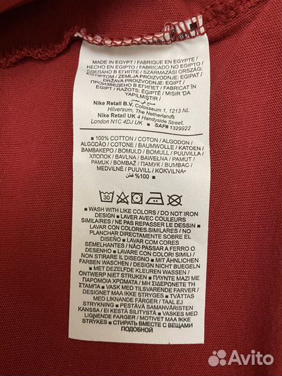 Футболка Nike Liverpool Оригинал