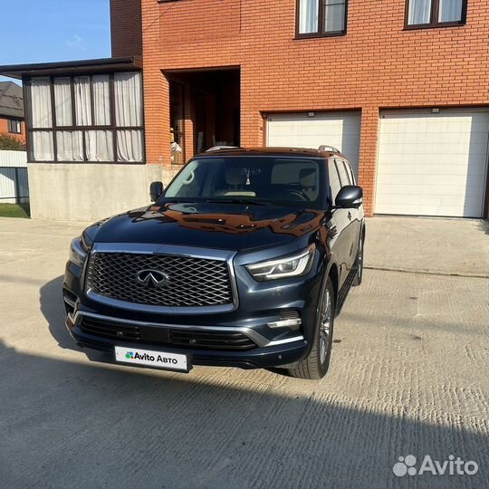 Infiniti QX80 5.6 AT, 2018, 73 000 км