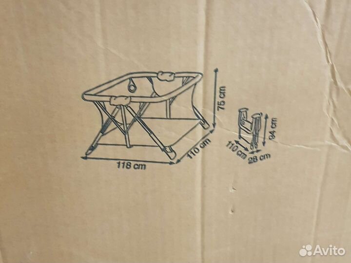 Большой детский манеж CAM