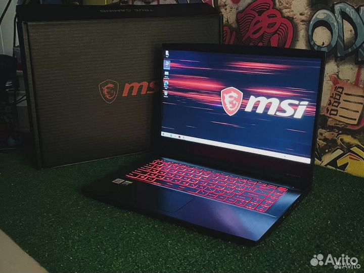 Игровой ноутбук MSI RTX 3060