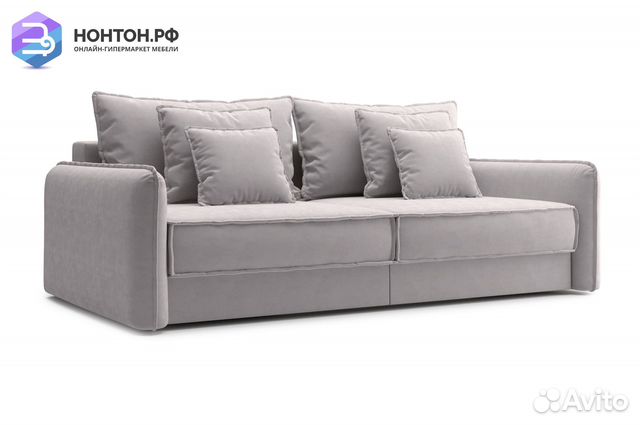 Диван тик-так Антей 3-х местный бежевый