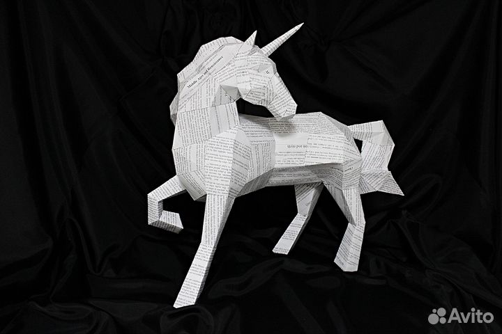 Полигональная фигура, паперкрафт