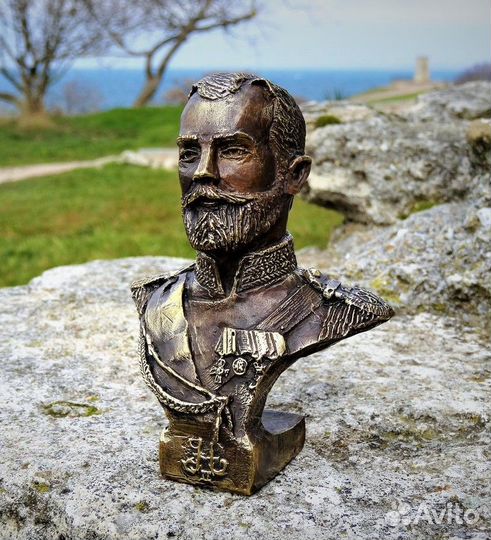 Бюст Статуэтка Николай Второй Император Российский