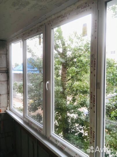 Пластиковые окна балконы под ключ