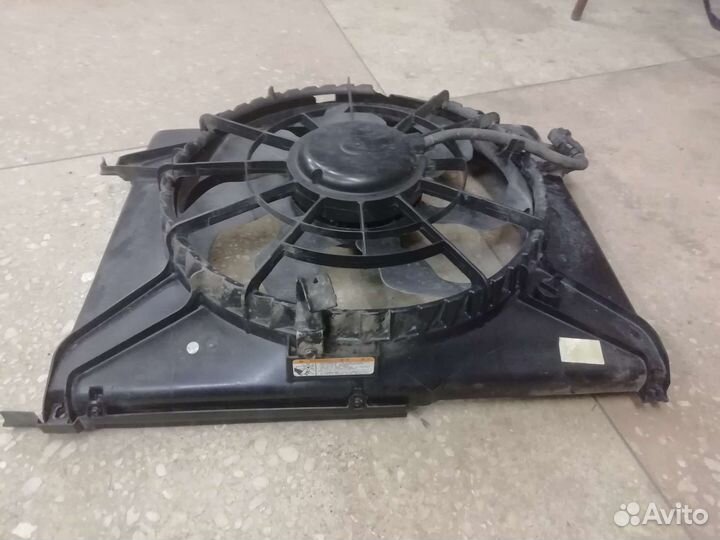 Вентилятор радиатора hyundai sonata NF
