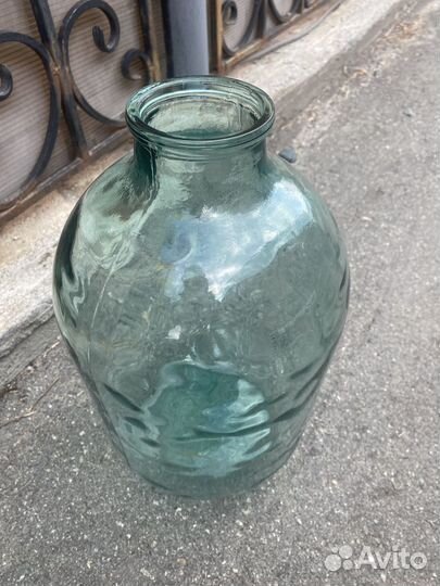 Банка-Бутыль ёмкостью 10 литров,широкое горло