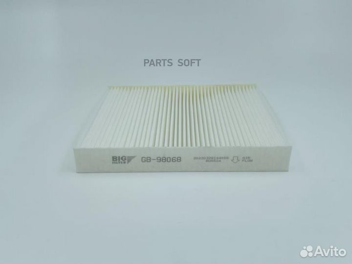 BIG filter GB-98068 Фильтр салона