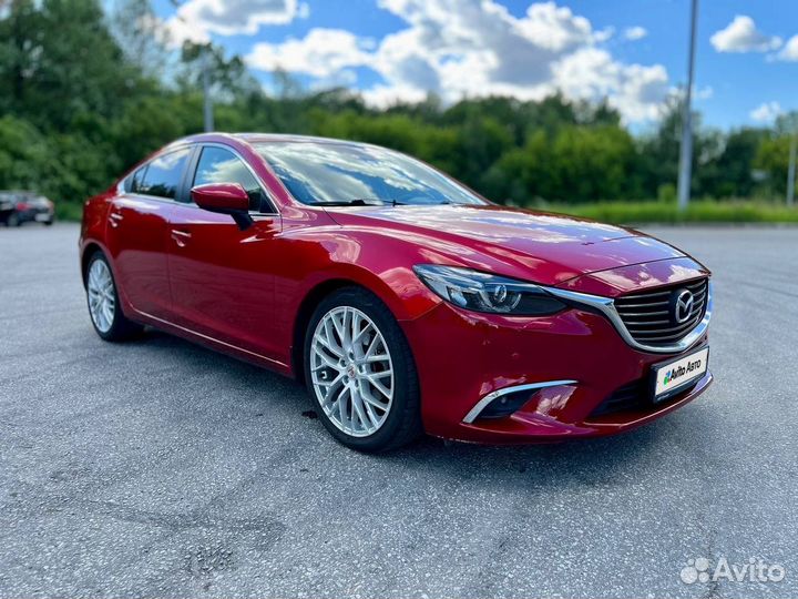 Mazda 6 2.5 AT, 2016, 136 000 км