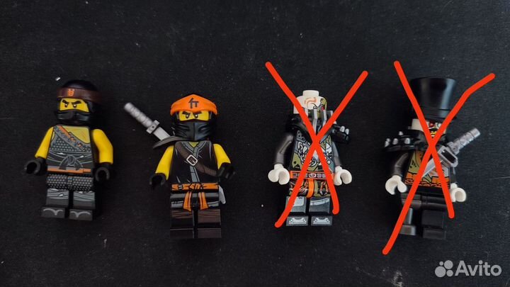 Минифигурки Lego Ninjago, Star Wars, Harry Potter