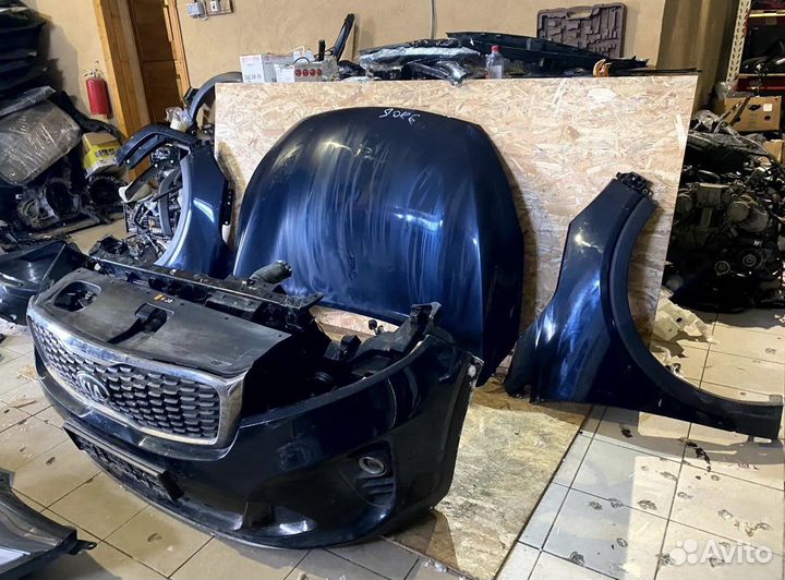 Kia Sorento Prime 3 ноускат перед автомобиля