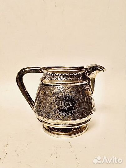 Кофейный набор Царская Россия 1885 год серебро 84