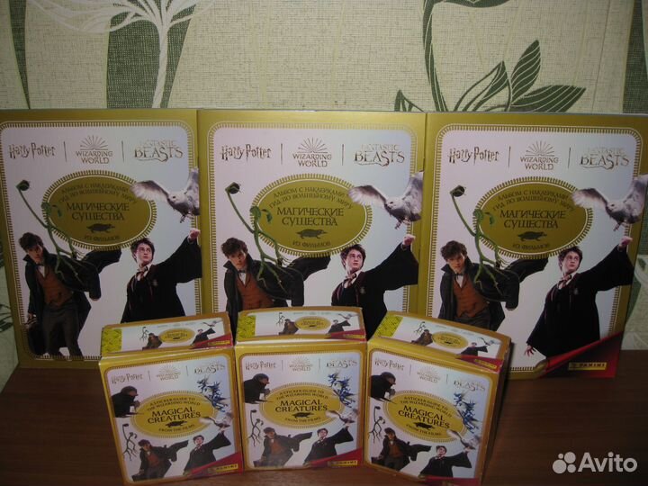 Наклейки Panini Гарри Поттер Магические Существа