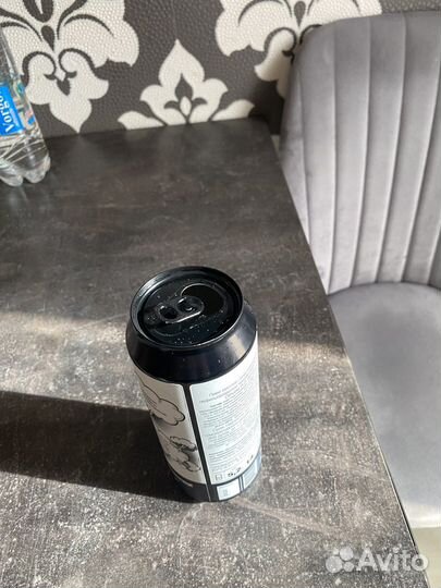 Банка пива сектор газа пустая