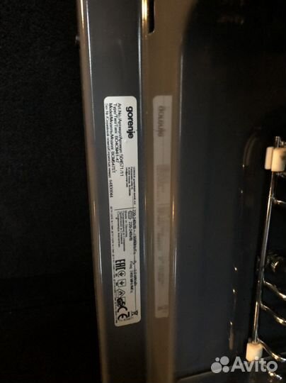 Духовой шкаф с микроволновкой gorenie